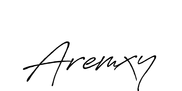 Create a beautiful signature design for name Aremxy. With this signature (Antro_Vectra_Bolder) fonts, you can make a handwritten signature for free. Aremxy signature style 7 images and pictures png