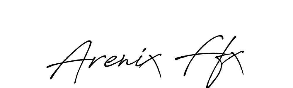 Here are the top 10 professional signature styles for the name Arenix Ffx. These are the best autograph styles you can use for your name. Arenix Ffx signature style 7 images and pictures png