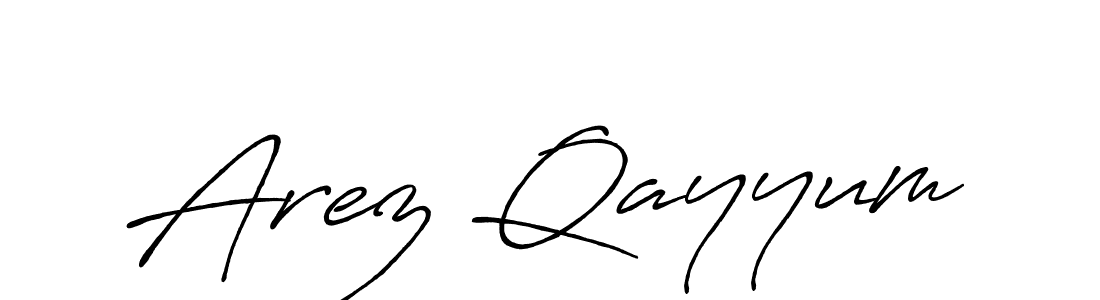 Once you've used our free online signature maker to create your best signature Antro_Vectra_Bolder style, it's time to enjoy all of the benefits that Arez Qayyum name signing documents. Arez Qayyum signature style 7 images and pictures png