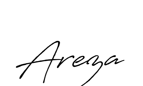 Make a beautiful signature design for name Areza. With this signature (Antro_Vectra_Bolder) style, you can create a handwritten signature for free. Areza signature style 7 images and pictures png