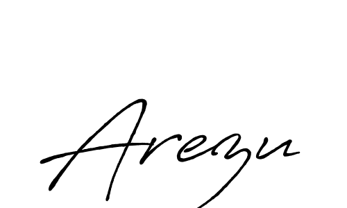 if you are searching for the best signature style for your name Arezu. so please give up your signature search. here we have designed multiple signature styles  using Antro_Vectra_Bolder. Arezu signature style 7 images and pictures png