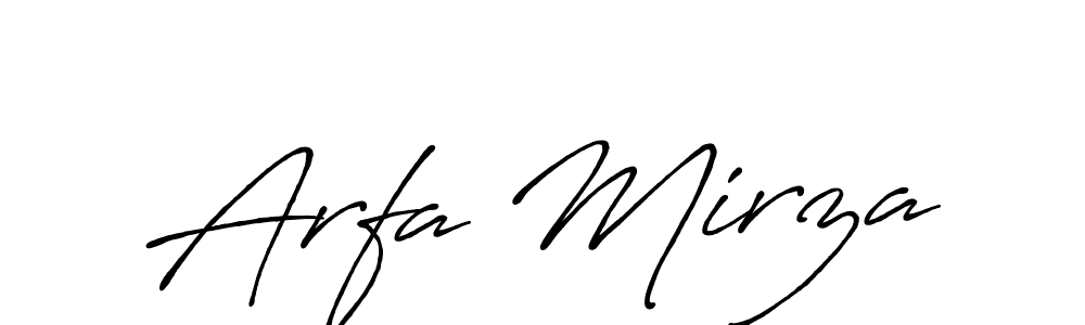 How to Draw Arfa Mirza signature style? Antro_Vectra_Bolder is a latest design signature styles for name Arfa Mirza. Arfa Mirza signature style 7 images and pictures png