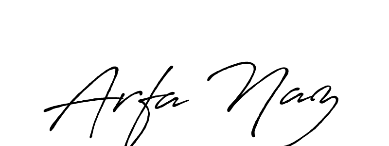 You should practise on your own different ways (Antro_Vectra_Bolder) to write your name (Arfa Naz) in signature. don't let someone else do it for you. Arfa Naz signature style 7 images and pictures png