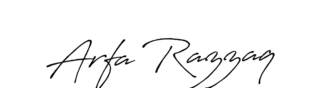 Similarly Antro_Vectra_Bolder is the best handwritten signature design. Signature creator online .You can use it as an online autograph creator for name Arfa Razzaq. Arfa Razzaq signature style 7 images and pictures png