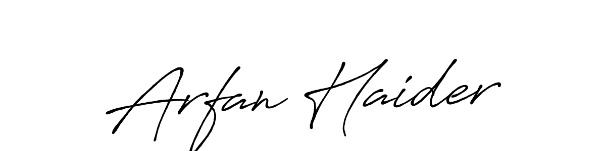 if you are searching for the best signature style for your name Arfan Haider. so please give up your signature search. here we have designed multiple signature styles  using Antro_Vectra_Bolder. Arfan Haider signature style 7 images and pictures png