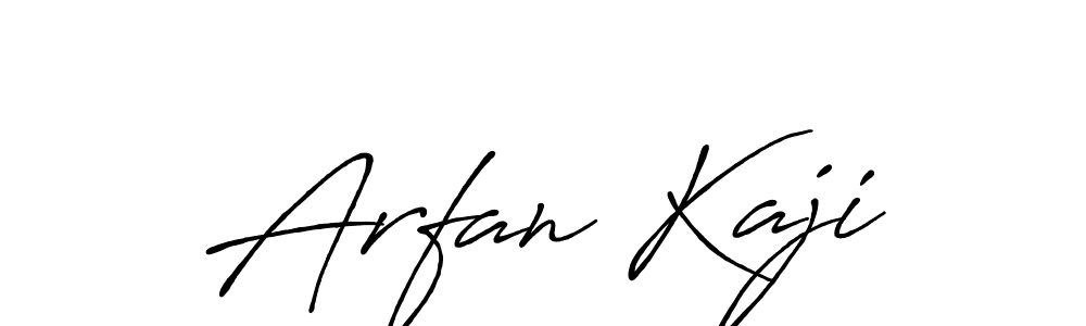 Make a short Arfan Kaji signature style. Manage your documents anywhere anytime using Antro_Vectra_Bolder. Create and add eSignatures, submit forms, share and send files easily. Arfan Kaji signature style 7 images and pictures png