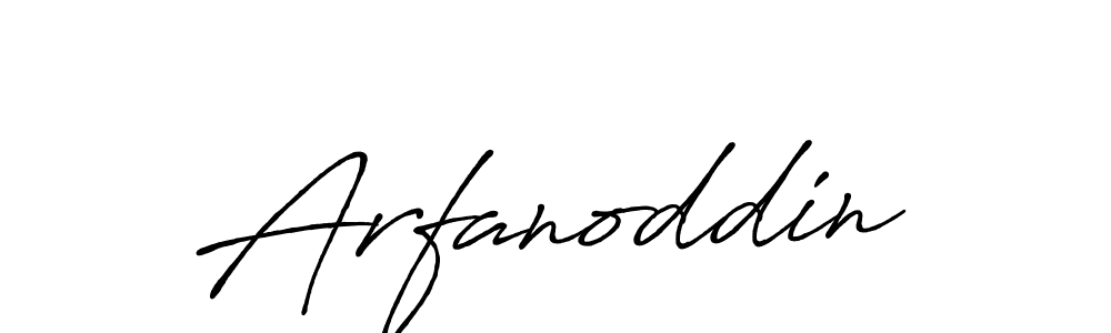 Antro_Vectra_Bolder is a professional signature style that is perfect for those who want to add a touch of class to their signature. It is also a great choice for those who want to make their signature more unique. Get Arfanoddin name to fancy signature for free. Arfanoddin signature style 7 images and pictures png