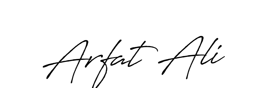 Antro_Vectra_Bolder is a professional signature style that is perfect for those who want to add a touch of class to their signature. It is also a great choice for those who want to make their signature more unique. Get Arfat Ali name to fancy signature for free. Arfat Ali signature style 7 images and pictures png