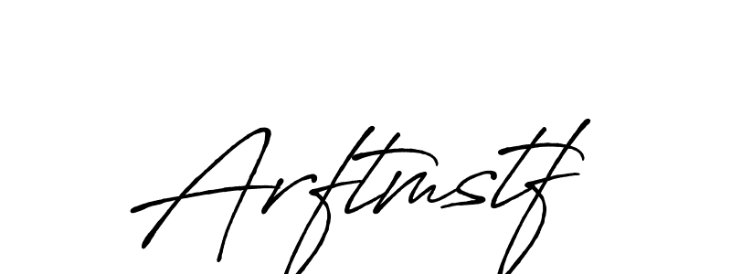 Design your own signature with our free online signature maker. With this signature software, you can create a handwritten (Antro_Vectra_Bolder) signature for name Arftmstf. Arftmstf signature style 7 images and pictures png