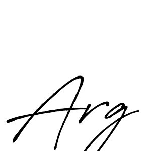 Create a beautiful signature design for name Arg. With this signature (Antro_Vectra_Bolder) fonts, you can make a handwritten signature for free. Arg signature style 7 images and pictures png