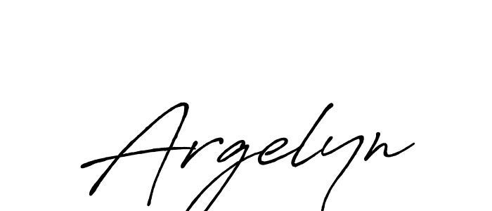 Use a signature maker to create a handwritten signature online. With this signature software, you can design (Antro_Vectra_Bolder) your own signature for name Argelyn. Argelyn signature style 7 images and pictures png