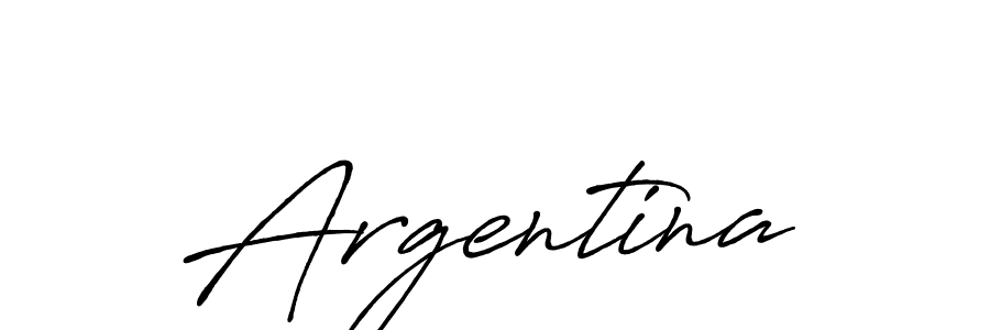 Argentina stylish signature style. Best Handwritten Sign (Antro_Vectra_Bolder) for my name. Handwritten Signature Collection Ideas for my name Argentina. Argentina signature style 7 images and pictures png