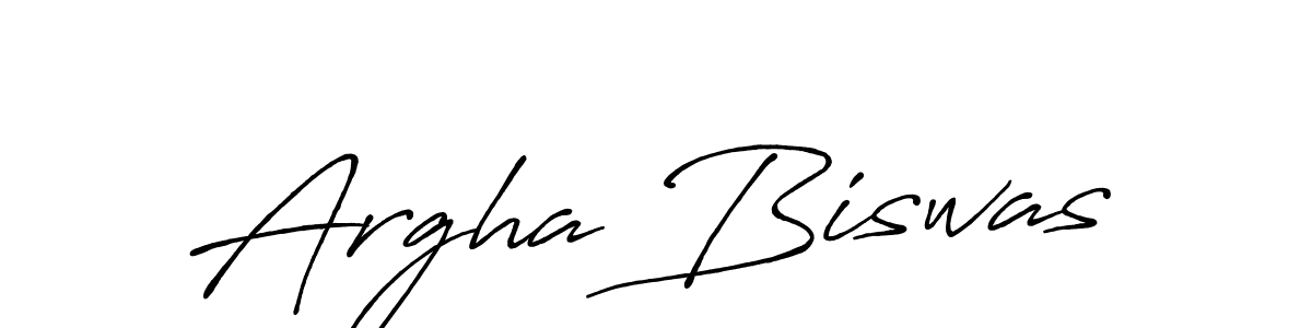 Design your own signature with our free online signature maker. With this signature software, you can create a handwritten (Antro_Vectra_Bolder) signature for name Argha Biswas. Argha Biswas signature style 7 images and pictures png