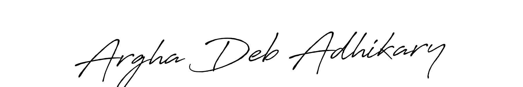 You can use this online signature creator to create a handwritten signature for the name Argha Deb Adhikary. This is the best online autograph maker. Argha Deb Adhikary signature style 7 images and pictures png