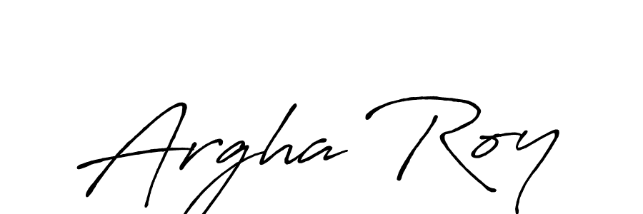 How to make Argha Roy name signature. Use Antro_Vectra_Bolder style for creating short signs online. This is the latest handwritten sign. Argha Roy signature style 7 images and pictures png