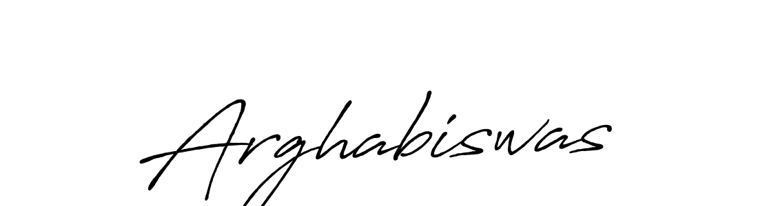 Design your own signature with our free online signature maker. With this signature software, you can create a handwritten (Antro_Vectra_Bolder) signature for name Arghabiswas. Arghabiswas signature style 7 images and pictures png