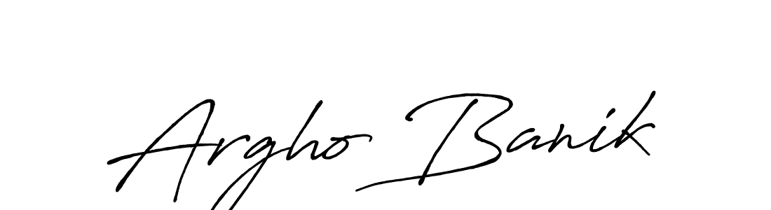 Also we have Argho Banik name is the best signature style. Create professional handwritten signature collection using Antro_Vectra_Bolder autograph style. Argho Banik signature style 7 images and pictures png