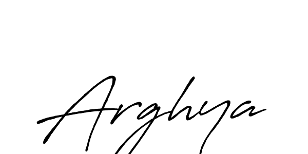 How to make Arghya name signature. Use Antro_Vectra_Bolder style for creating short signs online. This is the latest handwritten sign. Arghya signature style 7 images and pictures png