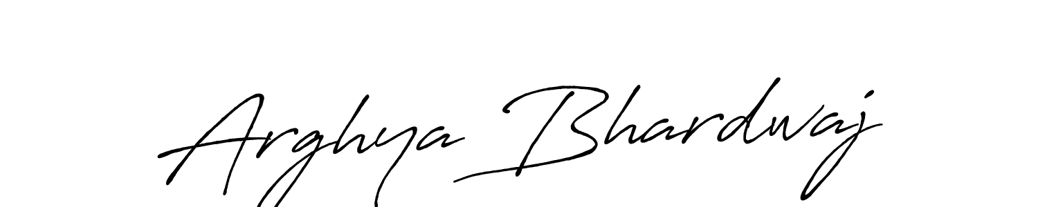 Make a short Arghya Bhardwaj signature style. Manage your documents anywhere anytime using Antro_Vectra_Bolder. Create and add eSignatures, submit forms, share and send files easily. Arghya Bhardwaj signature style 7 images and pictures png