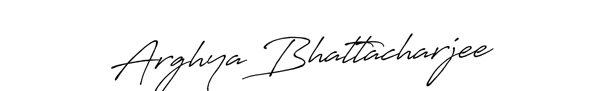 Also we have Arghya Bhattacharjee name is the best signature style. Create professional handwritten signature collection using Antro_Vectra_Bolder autograph style. Arghya Bhattacharjee signature style 7 images and pictures png