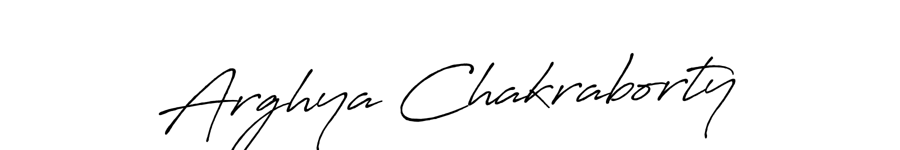 Antro_Vectra_Bolder is a professional signature style that is perfect for those who want to add a touch of class to their signature. It is also a great choice for those who want to make their signature more unique. Get Arghya Chakraborty name to fancy signature for free. Arghya Chakraborty signature style 7 images and pictures png