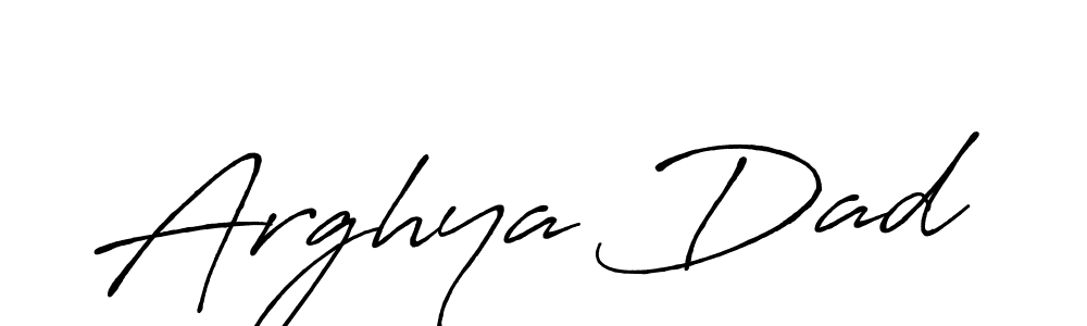 You can use this online signature creator to create a handwritten signature for the name Arghya Dad. This is the best online autograph maker. Arghya Dad signature style 7 images and pictures png