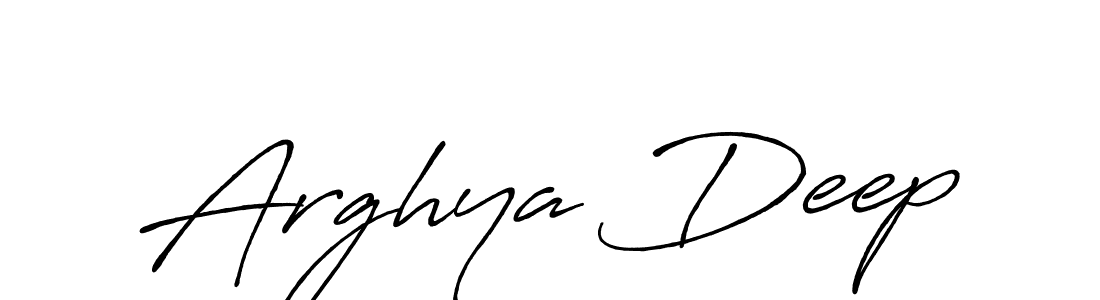 How to make Arghya Deep signature? Antro_Vectra_Bolder is a professional autograph style. Create handwritten signature for Arghya Deep name. Arghya Deep signature style 7 images and pictures png
