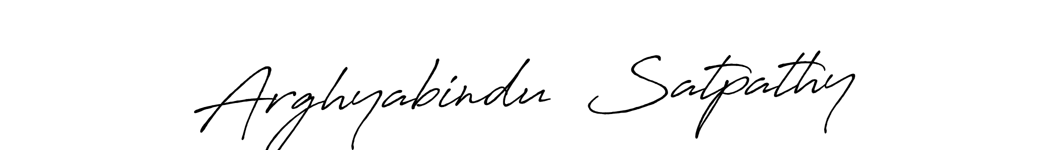 How to make Arghyabindu  Satpathy name signature. Use Antro_Vectra_Bolder style for creating short signs online. This is the latest handwritten sign. Arghyabindu  Satpathy signature style 7 images and pictures png