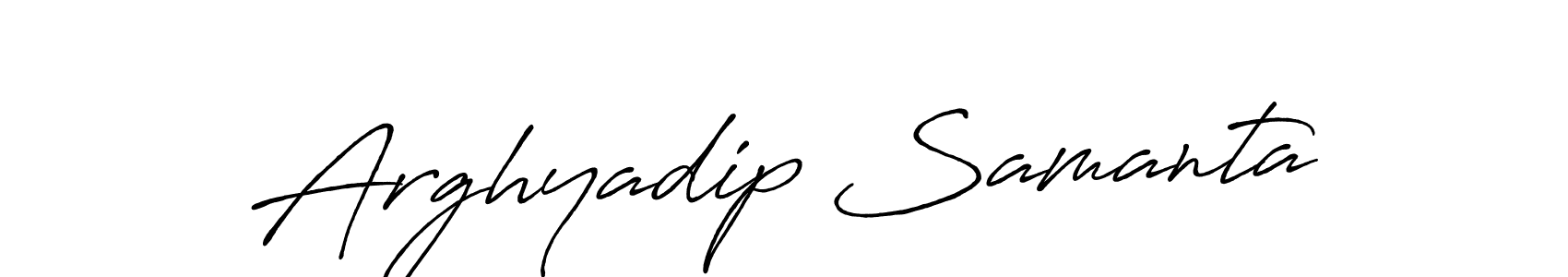 You can use this online signature creator to create a handwritten signature for the name Arghyadip Samanta. This is the best online autograph maker. Arghyadip Samanta signature style 7 images and pictures png