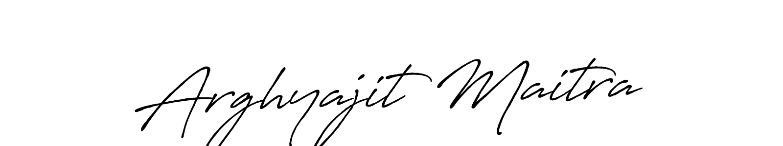 Arghyajit Maitra stylish signature style. Best Handwritten Sign (Antro_Vectra_Bolder) for my name. Handwritten Signature Collection Ideas for my name Arghyajit Maitra. Arghyajit Maitra signature style 7 images and pictures png