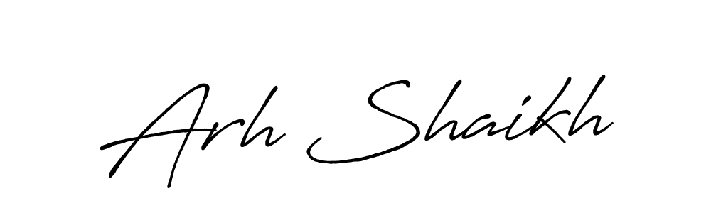 Best and Professional Signature Style for Arh Shaikh. Antro_Vectra_Bolder Best Signature Style Collection. Arh Shaikh signature style 7 images and pictures png