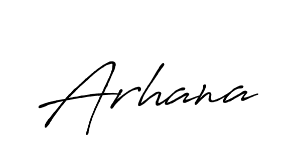 Similarly Antro_Vectra_Bolder is the best handwritten signature design. Signature creator online .You can use it as an online autograph creator for name Arhana. Arhana signature style 7 images and pictures png