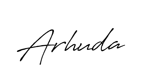 Create a beautiful signature design for name Arhuda. With this signature (Antro_Vectra_Bolder) fonts, you can make a handwritten signature for free. Arhuda signature style 7 images and pictures png