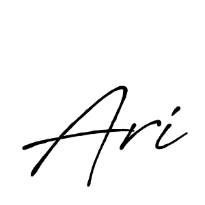 Also You can easily find your signature by using the search form. We will create Ari name handwritten signature images for you free of cost using Antro_Vectra_Bolder sign style. Ari signature style 7 images and pictures png