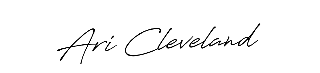 Antro_Vectra_Bolder is a professional signature style that is perfect for those who want to add a touch of class to their signature. It is also a great choice for those who want to make their signature more unique. Get Ari Cleveland name to fancy signature for free. Ari Cleveland signature style 7 images and pictures png