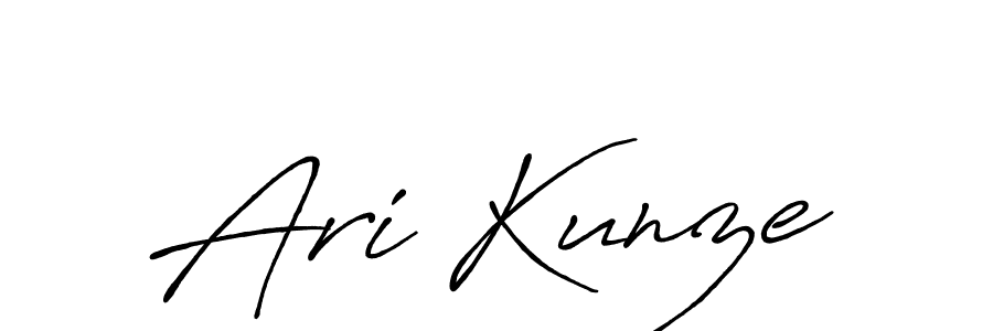 Here are the top 10 professional signature styles for the name Ari Kunze. These are the best autograph styles you can use for your name. Ari Kunze signature style 7 images and pictures png