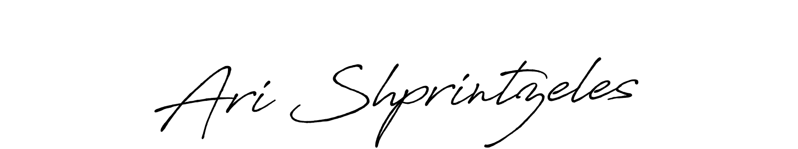 Best and Professional Signature Style for Ari Shprintzeles. Antro_Vectra_Bolder Best Signature Style Collection. Ari Shprintzeles signature style 7 images and pictures png
