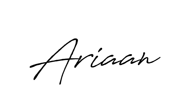 It looks lik you need a new signature style for name Ariaan. Design unique handwritten (Antro_Vectra_Bolder) signature with our free signature maker in just a few clicks. Ariaan signature style 7 images and pictures png