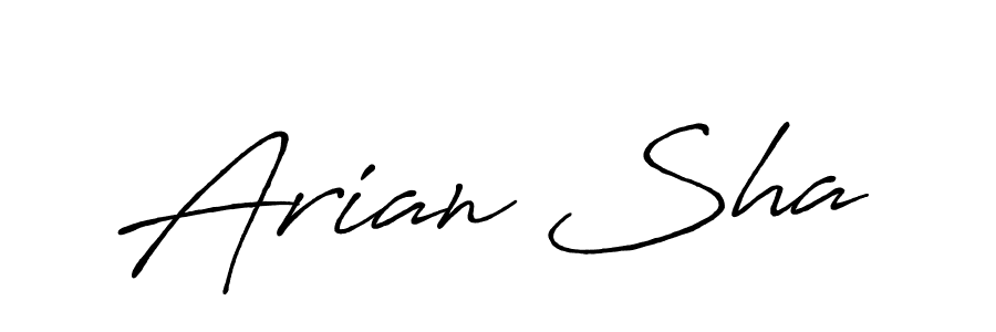 It looks lik you need a new signature style for name Arian Sha. Design unique handwritten (Antro_Vectra_Bolder) signature with our free signature maker in just a few clicks. Arian Sha signature style 7 images and pictures png