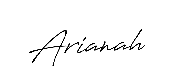 The best way (Antro_Vectra_Bolder) to make a short signature is to pick only two or three words in your name. The name Arianah include a total of six letters. For converting this name. Arianah signature style 7 images and pictures png