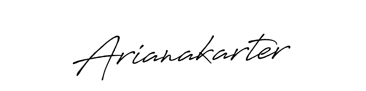 The best way (Antro_Vectra_Bolder) to make a short signature is to pick only two or three words in your name. The name Arianakarter include a total of six letters. For converting this name. Arianakarter signature style 7 images and pictures png