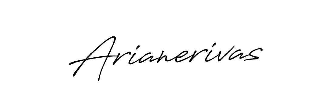 How to make Arianerivas signature? Antro_Vectra_Bolder is a professional autograph style. Create handwritten signature for Arianerivas name. Arianerivas signature style 7 images and pictures png