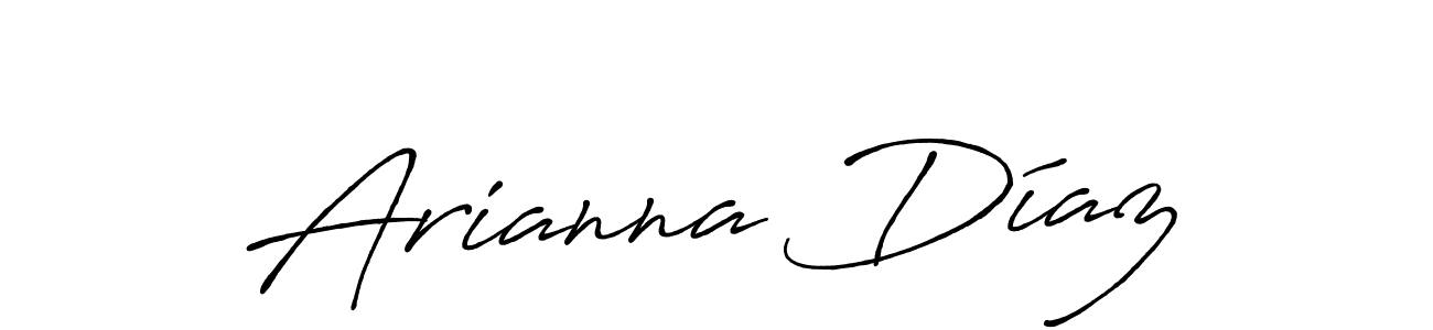 Make a beautiful signature design for name Arianna Díaz. Use this online signature maker to create a handwritten signature for free. Arianna Díaz signature style 7 images and pictures png