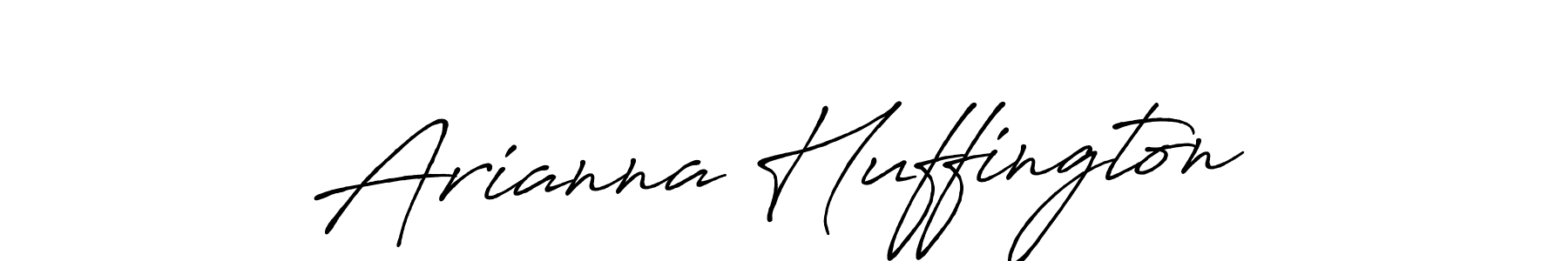 It looks lik you need a new signature style for name Arianna Huffington. Design unique handwritten (Antro_Vectra_Bolder) signature with our free signature maker in just a few clicks. Arianna Huffington signature style 7 images and pictures png