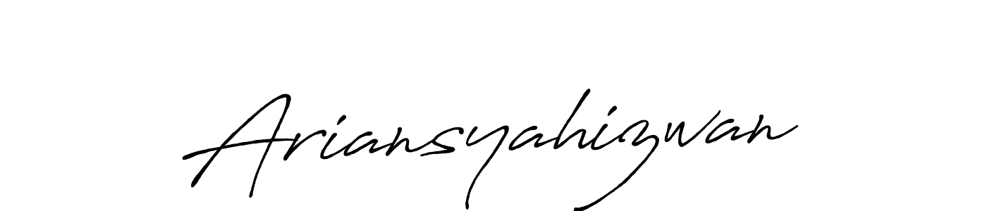 if you are searching for the best signature style for your name Ariansyahizwan. so please give up your signature search. here we have designed multiple signature styles  using Antro_Vectra_Bolder. Ariansyahizwan signature style 7 images and pictures png