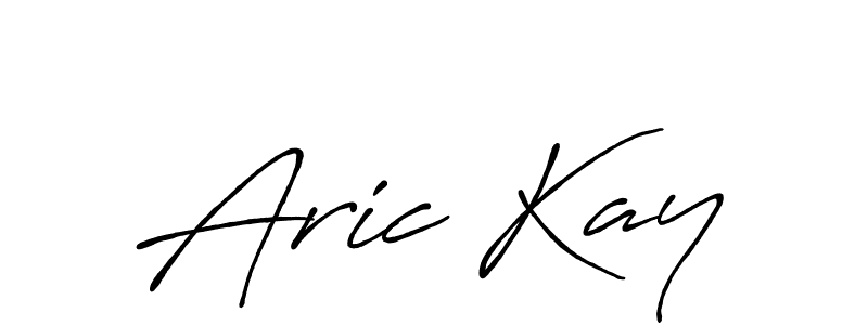 Once you've used our free online signature maker to create your best signature Antro_Vectra_Bolder style, it's time to enjoy all of the benefits that Aric Kay name signing documents. Aric Kay signature style 7 images and pictures png