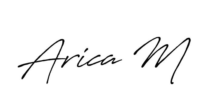 This is the best signature style for the Arica M name. Also you like these signature font (Antro_Vectra_Bolder). Mix name signature. Arica M signature style 7 images and pictures png