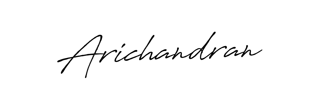 You can use this online signature creator to create a handwritten signature for the name Arichandran. This is the best online autograph maker. Arichandran signature style 7 images and pictures png