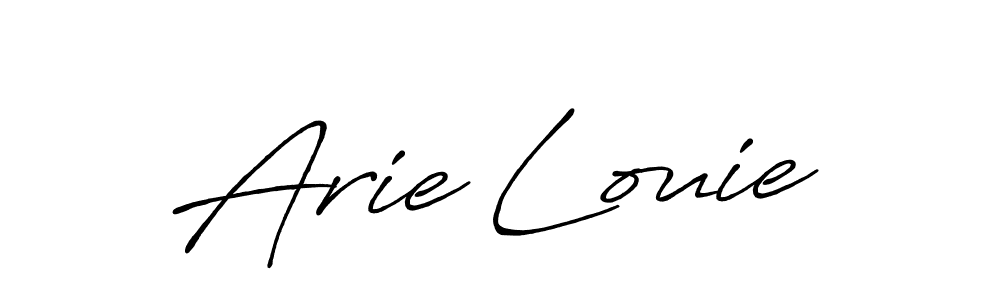 This is the best signature style for the Arie Louie name. Also you like these signature font (Antro_Vectra_Bolder). Mix name signature. Arie Louie signature style 7 images and pictures png