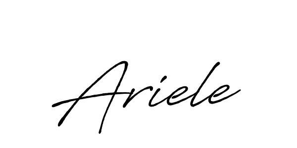 Similarly Antro_Vectra_Bolder is the best handwritten signature design. Signature creator online .You can use it as an online autograph creator for name Ariele. Ariele signature style 7 images and pictures png